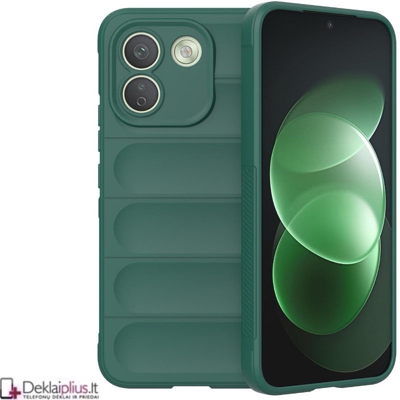 Magic Shield guminis dėklas - žalias (Xiaomi Redmi Note 17 Pro Max) Magic Shield guminis dėklas - žalias (Xiaomi Redmi Note 17 Pro Max)